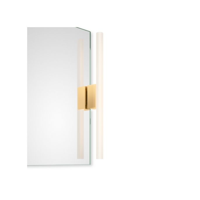 Decor Walther 0402282 OMEGA 1 spiegellamp 30/50x5cm mat goud