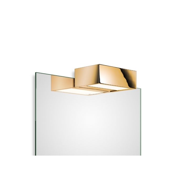 Decor Walther 0420120 BOX 1-15 N LED spiegellamp dimbaar 15x10cm goud