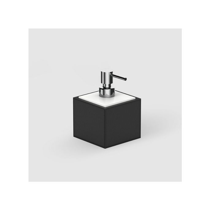 Decor Walther Brownie 0937160 BROWNIE SSP zeepdispenser staand kunstleder zwart