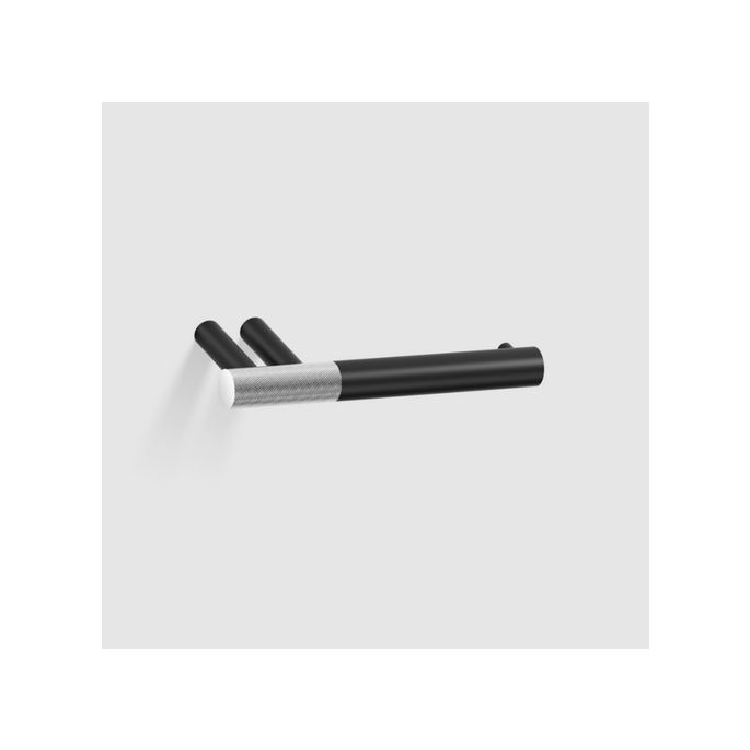 Decor Walther Club 0855860 CLUB TPH1 toiletrolhouder zwart en chroom
