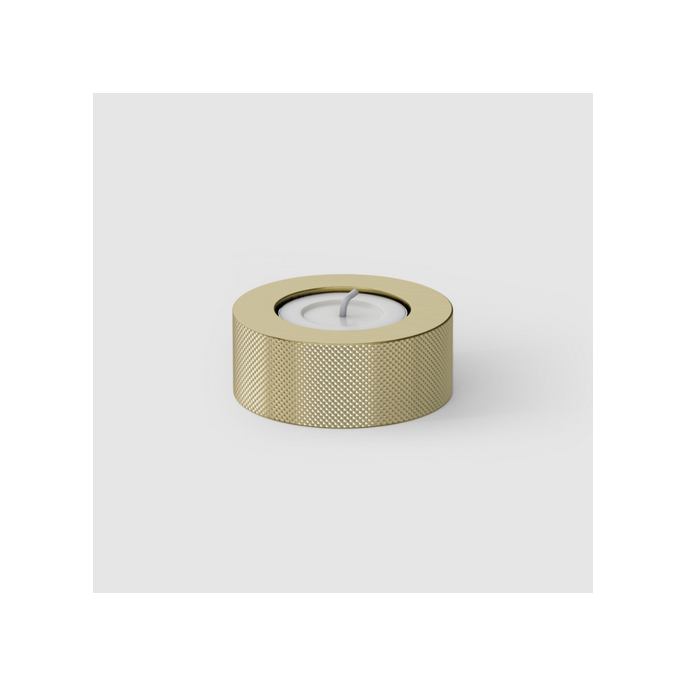 Decor Walther Club 0859713 CLUB TLH kaarshouder met kaars mat messing