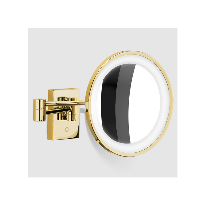 Decor Walther Cosmetic Mirror 0124020 BS 40 LED vergrootspiegel 5x goud