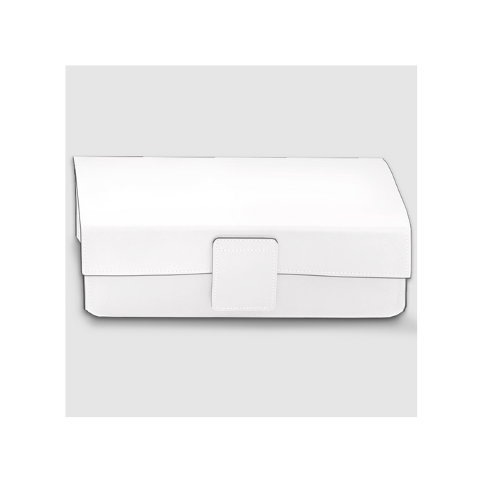 Decor Walther Nappa 0938650 NAPPA UTBD multi box met deksel echt leer sneeuw wit