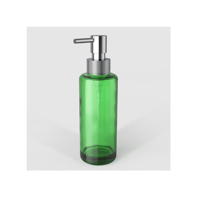 Decor Walther Porter 0863200 TT PORTER zeepdispenser groen glas chroom