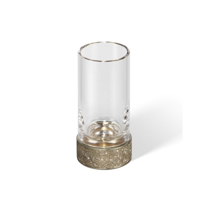 Decor Walther Rocks 0933982 ROCKS SMG glashouder mat goud/ helder glas