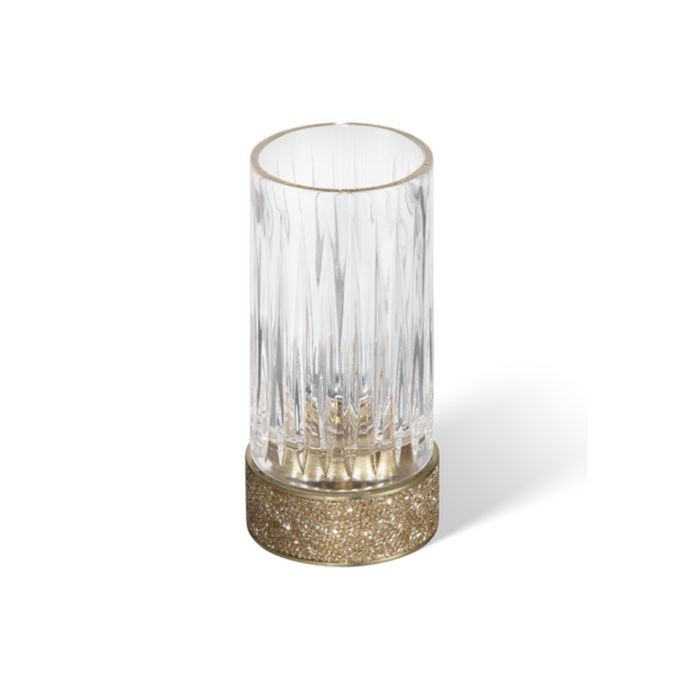 Decor Walther Rocks 0934282 ROCKS SMG glashouder mat goud/ helder glas