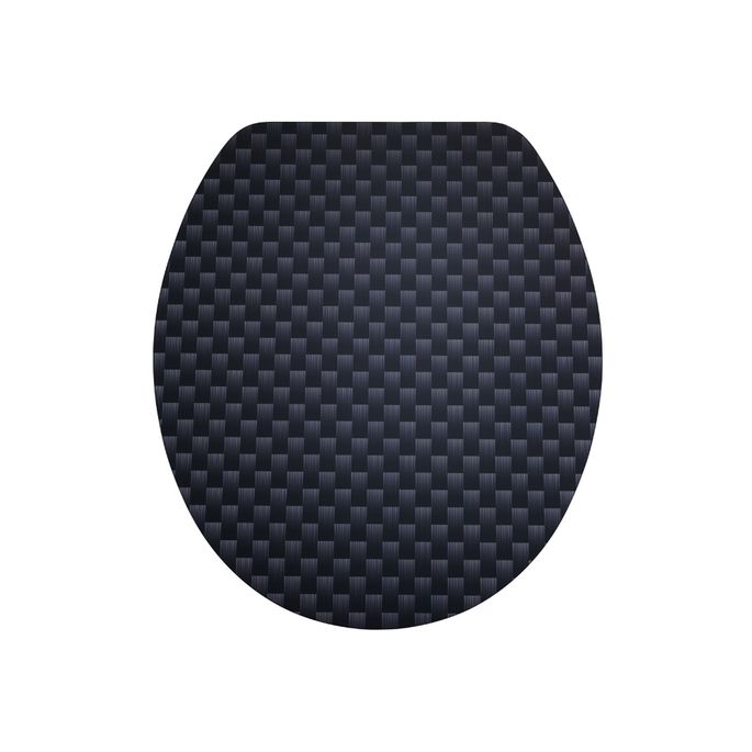 Diaqua Lyon 31171505 toiletzitting met deksel motief Rattan