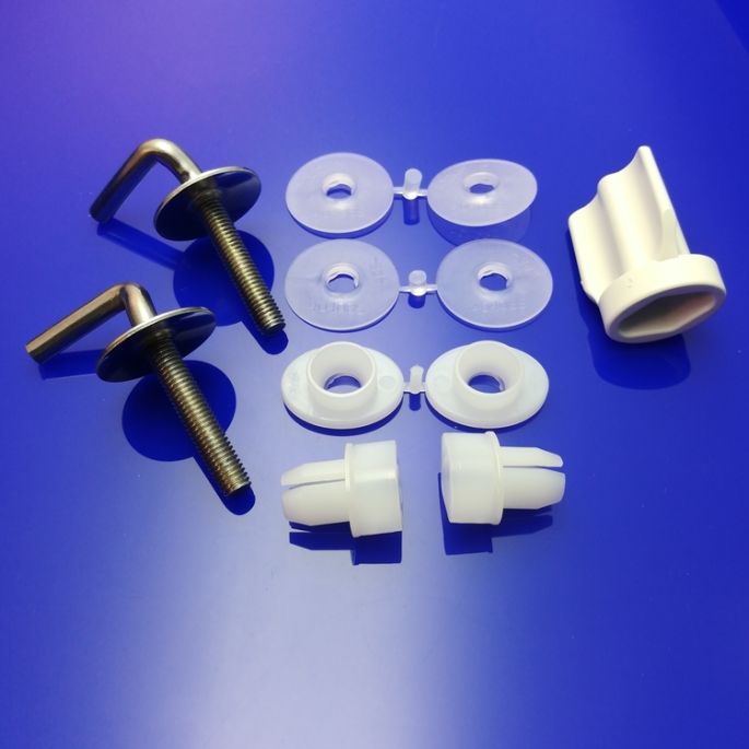 Duravit D-Code 0061391000 scharnierset voor toiletzitting D-Code 006731/006741