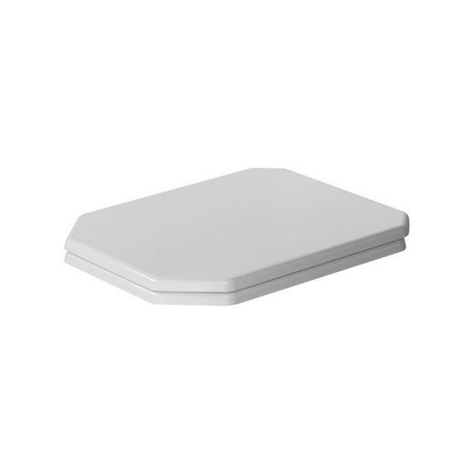 Duravit Serie 1930 0064890000 toiletzitting met deksel wit
