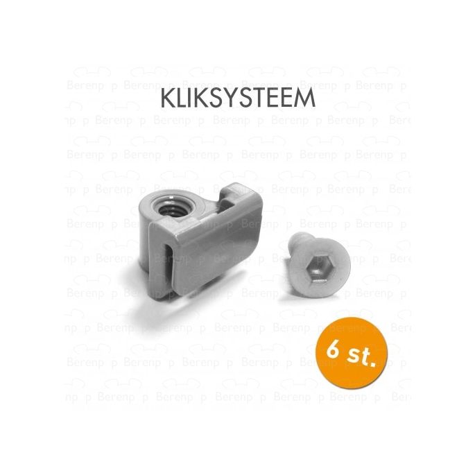 Easy Drain onderdelen EDR-STEUN-N rooster kliksysteem voor douchedrain
