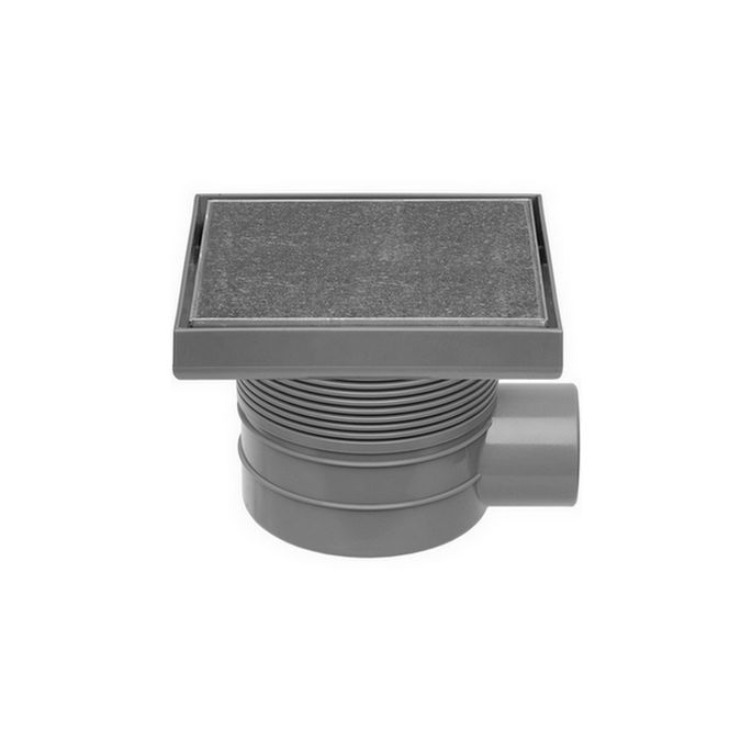 Easy Drain Aqua Quattro Tegel AQUA15X15MSIT doucheput 15x15cm zijuitloop
