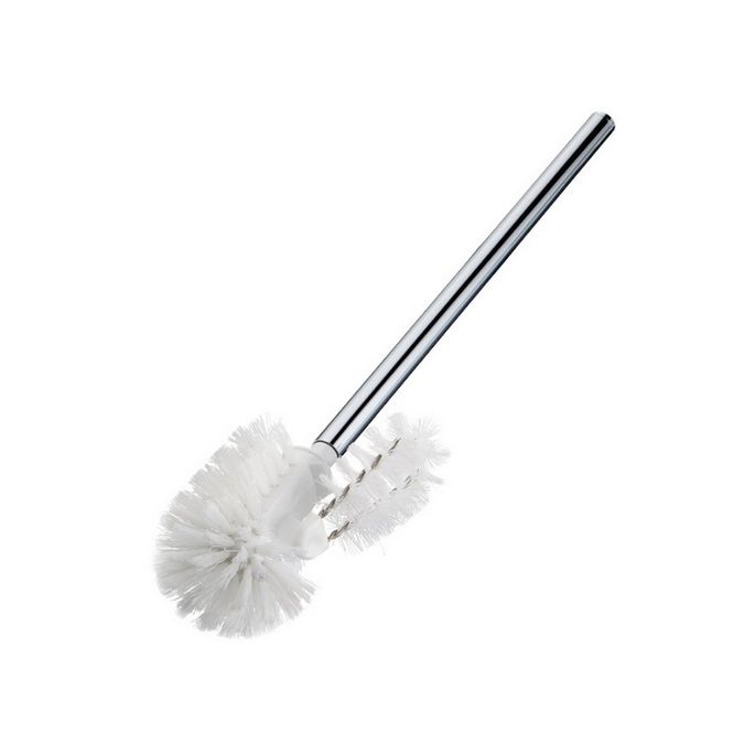 Emco 221500191 borstelkop 90mm wit met steel chroom