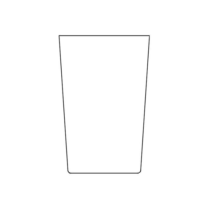 Emco Classic 041500090 borstelglas gesatineerd