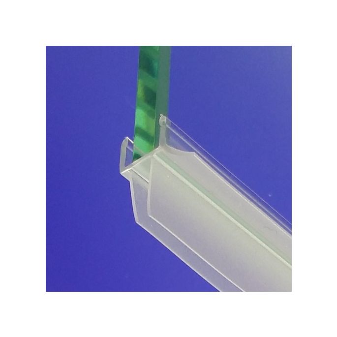 Exa-Lent Universal DS481008 helder doucheprofiel 3 flapjes 100cm - 8mm