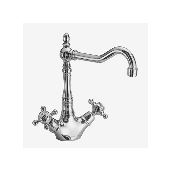 Fima Carlo Frattini Elizabeth F5087OR keukenkraan 2-greeps goud