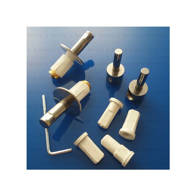 Geberit 598055000 set scharnieren chroom