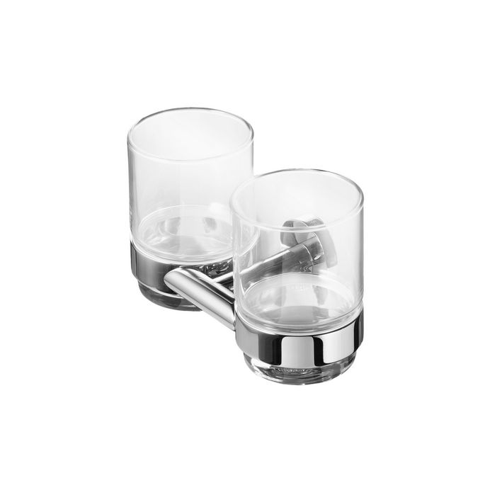 Geesa Nemox 652202 dubbele glashouder chroom