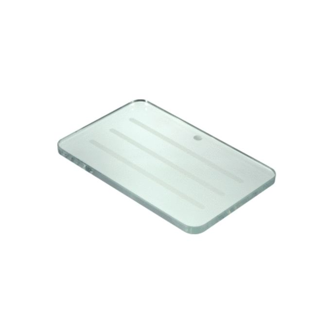 Geesa AIM 91224610 zeepschaal helder glas