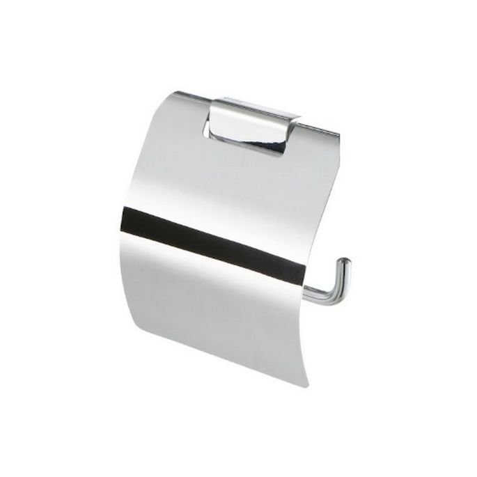 Geesa AIM 91840802 toiletrolhouder met klep chroom