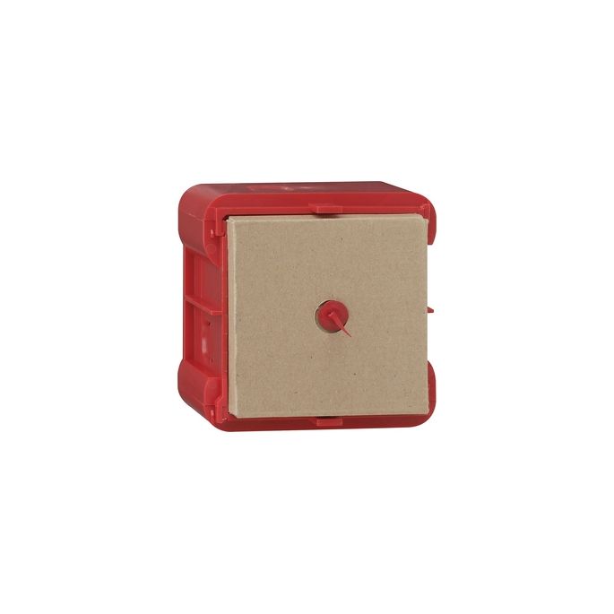 Gira 289100 E22 inbouwdoos rood (OUTLET)