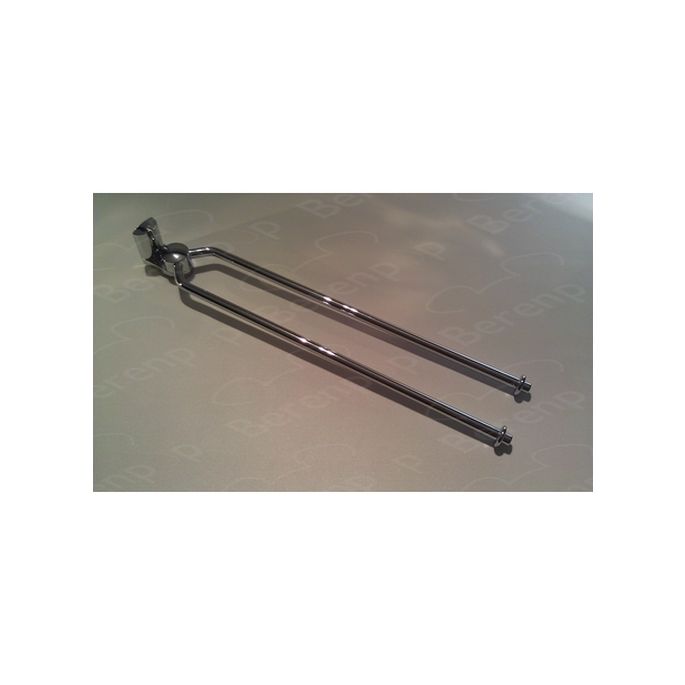 Grohe Ectos 2-lids handdoekhouder chroom (OUTLET)