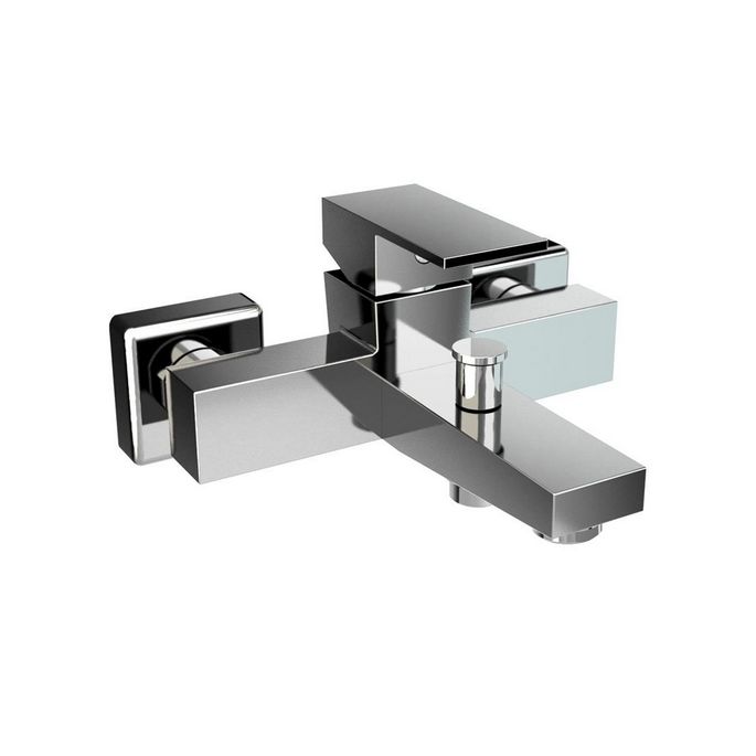 HSK Shower & Co! 1140008 opbouw badmengkraan rechthoekig chroom