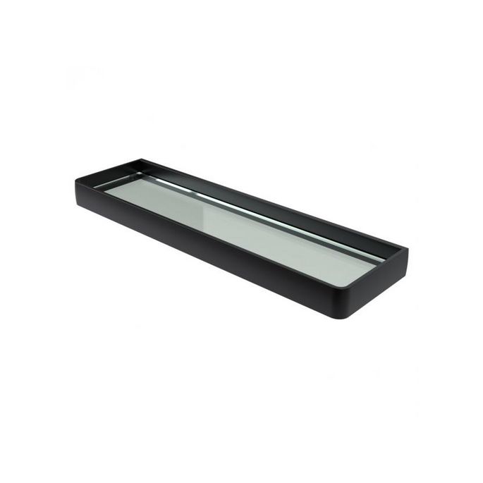 Haceka Aline 1208663 planchet 600mm gesatineerd glas/ mat zwart