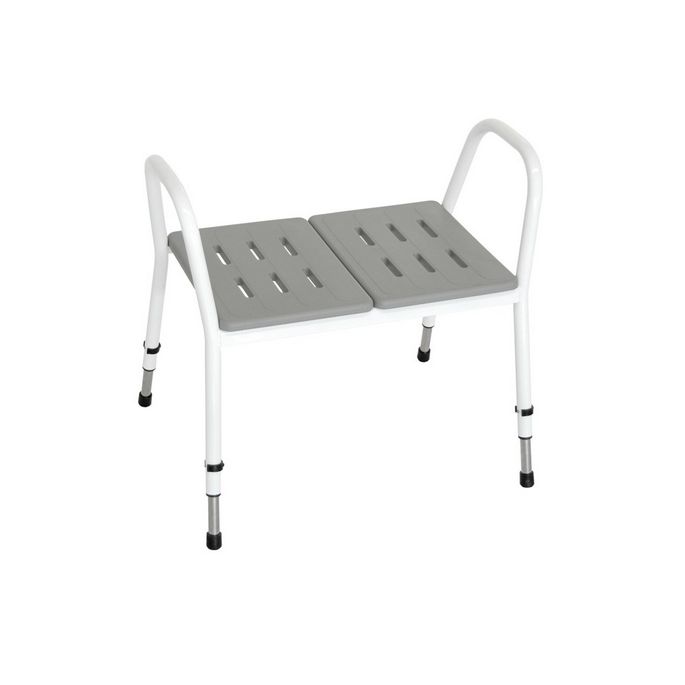 Handicare (Linido) 200550313 douchebank XL extra breed RVS gecoat wit