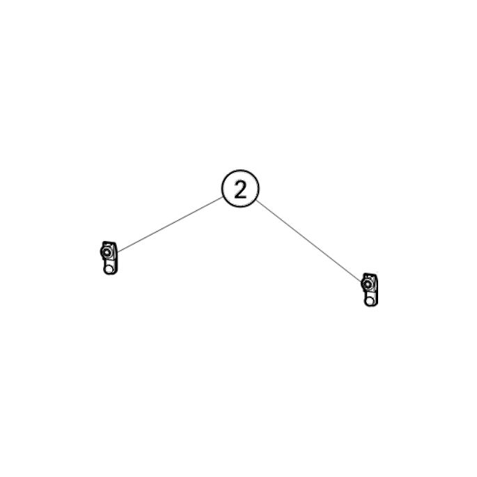 Huppe Enjoy victorian, 027352 set wieltjes *niet meer leverbaar*