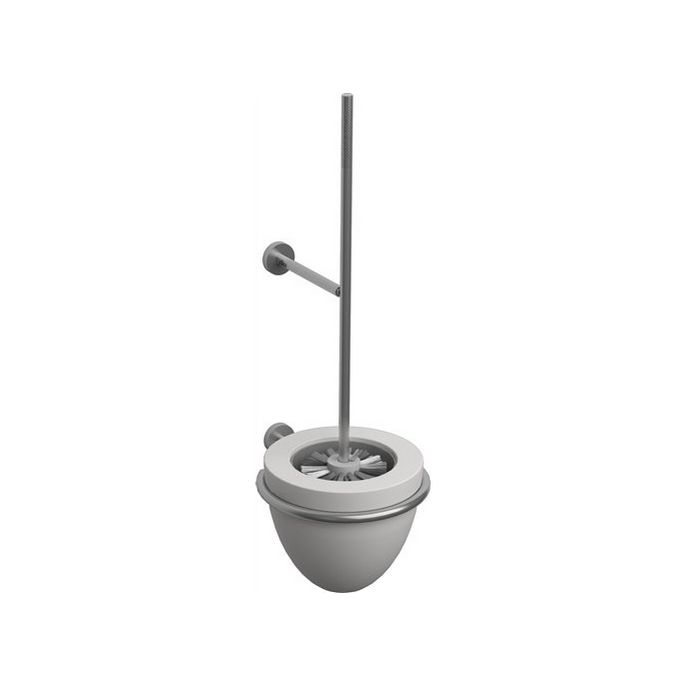 Clou Slim CL090304241 toiletborstel garnituur wand rvs geborsteld (OUTLET)