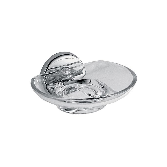 Inda Colorella A23110CR03 zeephouder transparant helder glas/ chroom