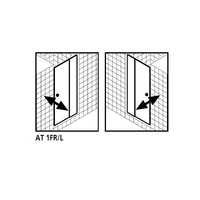 Kermi 2534104 spatwaterdichting 1 x 98,5cm - 6mm