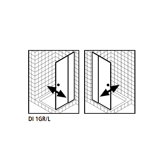 Kermi 2534114 spatwaterdichting 1 x 98,5cm - 6mm