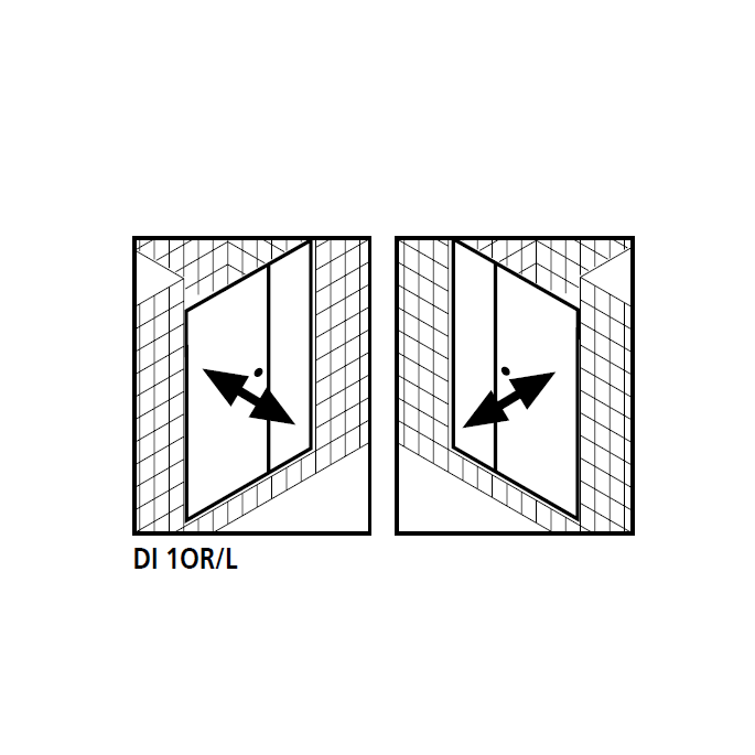 Kermi 2534114 spatwaterdichting 1 x 98,5cm - 6mm