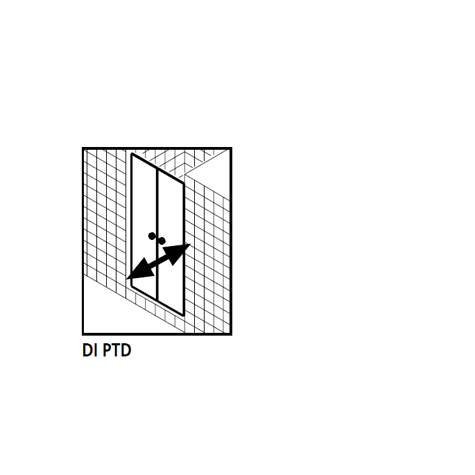 Kermi 2534115 set spatwaterdichtingen 2 x 55cm - 6mm