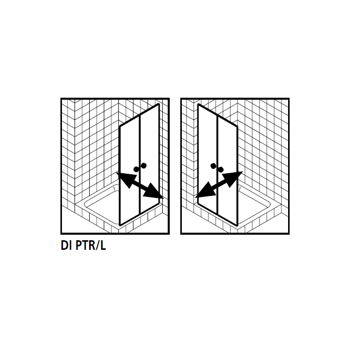 Kermi 2534115 set spatwaterdichtingen 2 x 55cm - 6mm