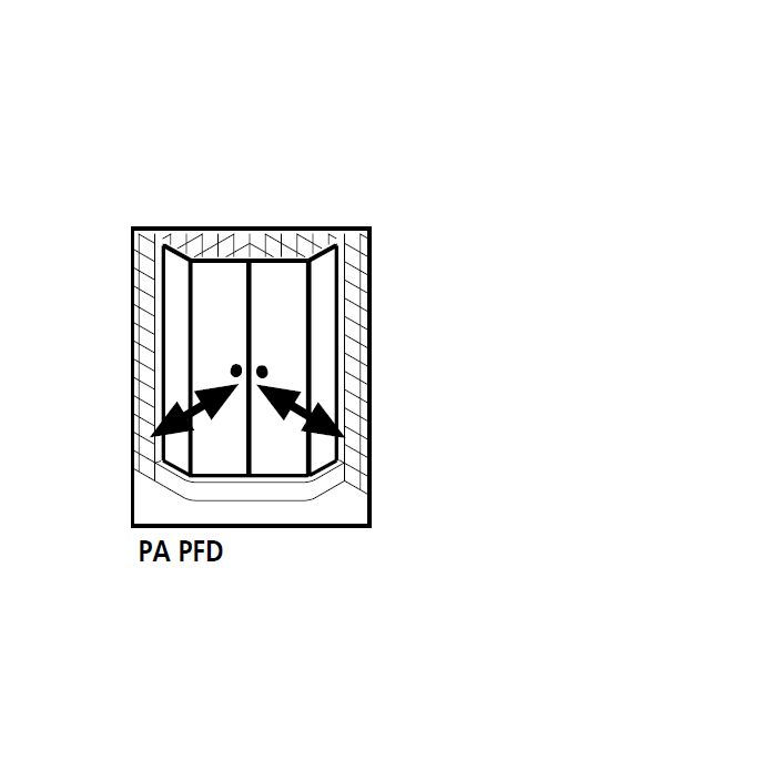 Kermi 2534062 set spatwaterdichtingen 2 x 55cm - 8mm