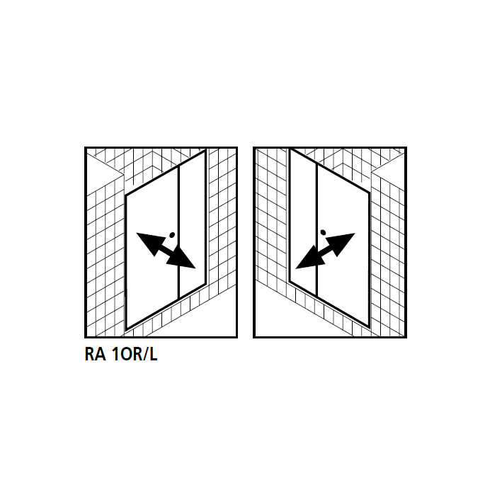 Kermi 2534082 spatwaterdichting 1 x 98,5cm