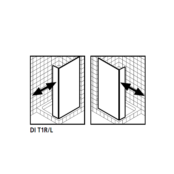 Kermi 2534104 spatwaterdichting 1 x 98,5cm - 6mm
