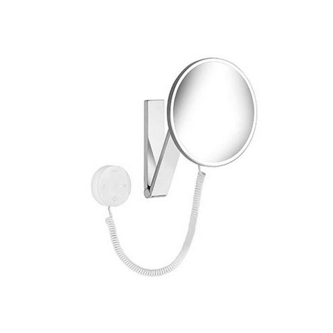 Keuco iLook_move 17612019000 cosmeticaspiegel 5x met verlichting (zonder stekker) chroom