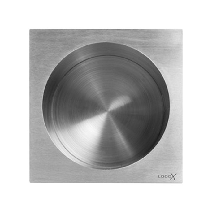 Looox Closed CL2 reserverolhouder voor 1 rol inbouw RVS (OUTLET)