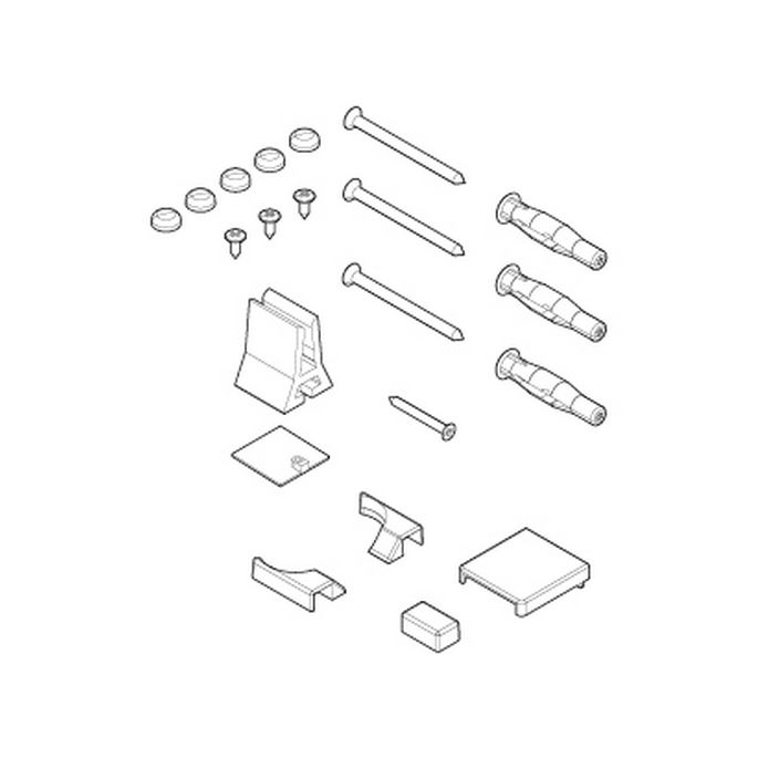 Novellini R01BN1V1-O montageset goud