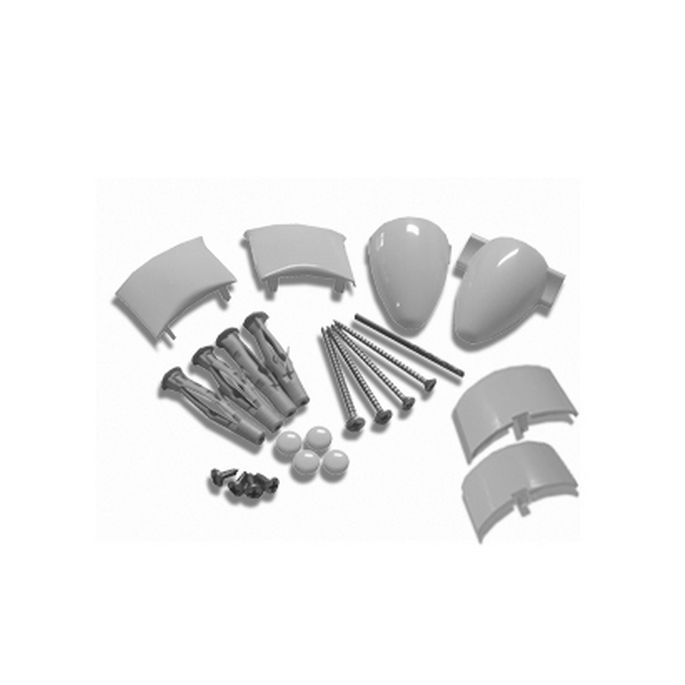 Novellini R01KIGI1-D montageset wit 030/ chroom