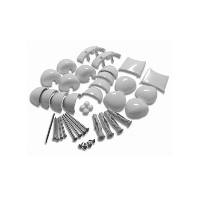 Novellini R01KIR1-D montageset wit 030/ chroom