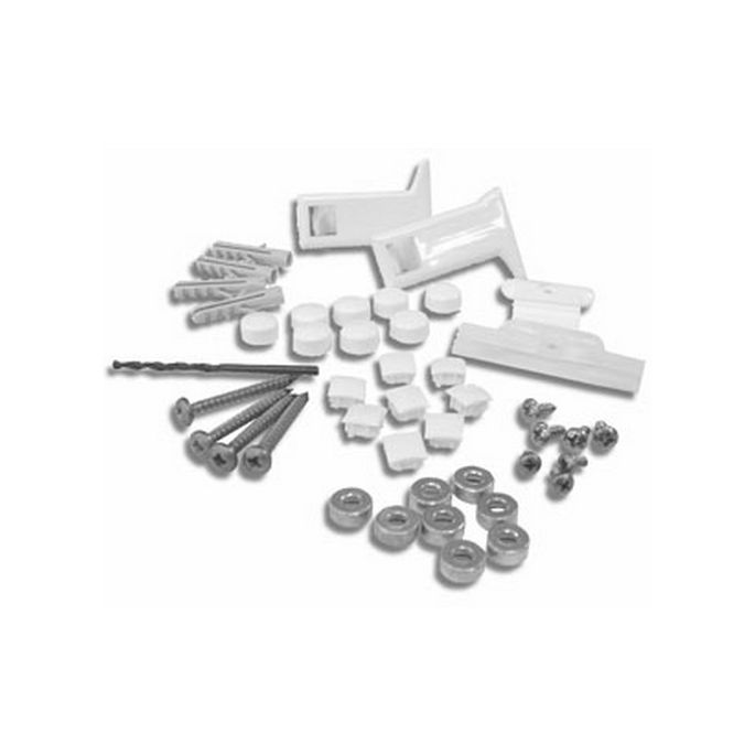 Novellini R01YOSO1-12 montageset zwart *niet meer leverbaar*