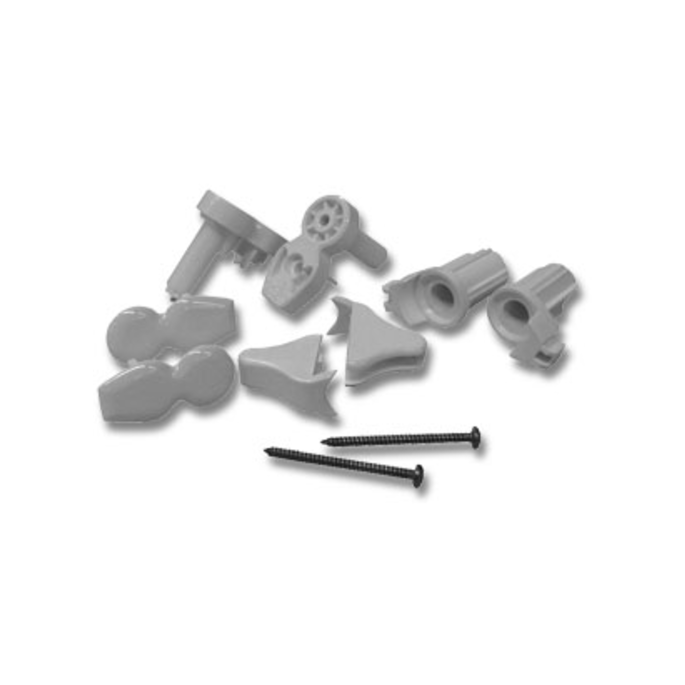 Novellini R02YOAPR-40 scharnierdelenset mat chroom