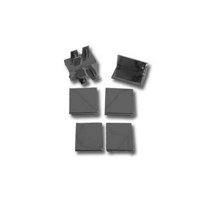 Novellini R04KUA01-K set afdekkapjes chroom