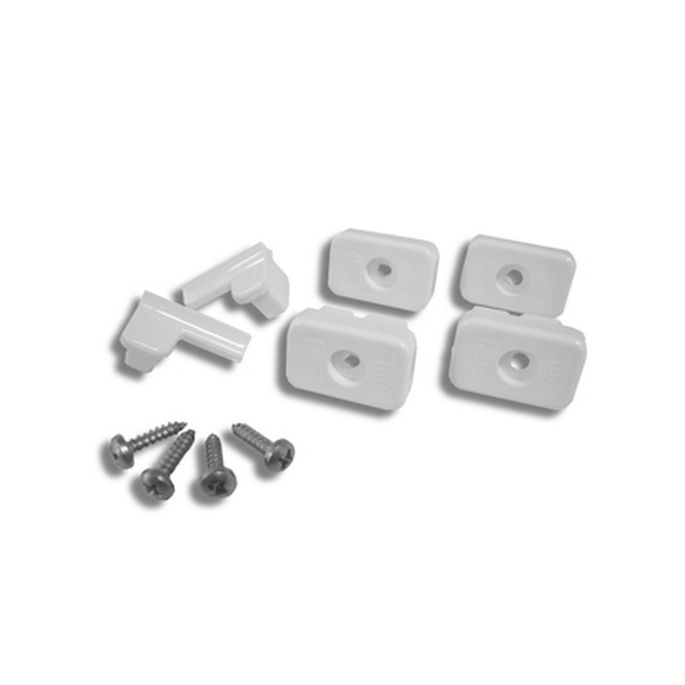 Novellini R04STSO1-10 set dopjes/ afdekdopjes grijs *Niet meer leverbaar*