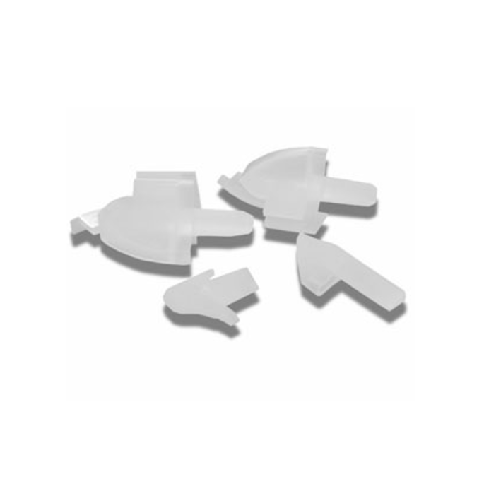 Novellini R04YOAB2G-TR set sluitstukjes voor horizontale afdichtingsstrip