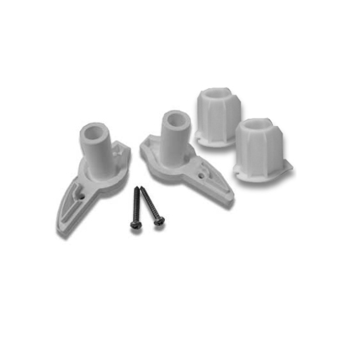 Novellini R07PET-30 scharnierdelenset wit